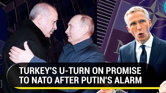 Turkey Picks Putin Over NATO? Erdogan Takes U-Turn On 'Sweden Deal'; Puts Condition | Watch
