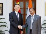 Ajit Doval with Chinese diplomat Yang Jiechi 