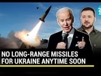 U.S. Ditches Ukraine After Zelensky 'Disappoints' Biden; 'Don't Have Enough Long-Range Missiles...' U.S. Ditches Ukraine After Zelensky 'Disappoints' Biden; 'Don't Have Enough Long-Range Missiles...'