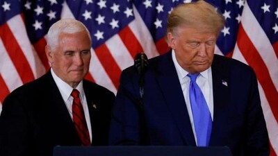 A file photo of US President Donald Trump and Vice-President Mike Pence (Reuters) A file photo of US President Donald Trump and Vice-President Mike Pence (Reuters)