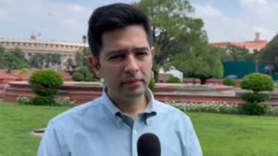Aam Aadmi Party (AAP) leader Raghav Chadha (Twitter/@ANI) Aam Aadmi Party (AAP) leader Raghav Chadha (Twitter/@ANI)