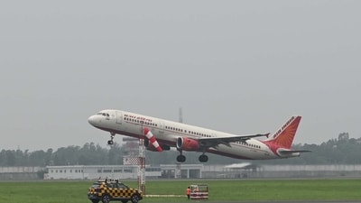 The flight, IX 539, which took off with 178 people onboard -- including the crew -- from at 1.19 PM returned back and landed safely at 3.52 PM. (Photo by Vipin Kumar/ Hindustan Times/ Representative image) The flight, IX 539, which took off with 178 people onboard -- including the crew -- from at 1.19 PM returned back and landed safely at 3.52 PM. (Photo by Vipin Kumar/ Hindustan Times/ Representative image)