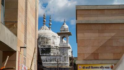 On Friday, the Varanasi district court ordered an extensive survey of the Gyanvapi Masjid by ASI to ascertain whether the mosque was built over a pre-existing Hindu temple (PTI) On Friday, the Varanasi district court ordered an extensive survey of the Gyanvapi Masjid by ASI to ascertain whether the mosque was built over a pre-existing Hindu temple (PTI)