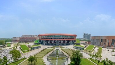 With a campus area of approximately 123 acres, the Pragati Maidan Complex holds the title of India's largest MICE (meetings, incentives, conferences, and exhibitions) destination. (Sourced) With a campus area of approximately 123 acres, the Pragati Maidan Complex holds the title of India's largest MICE (meetings, incentives, conferences, and exhibitions) destination. (Sourced)