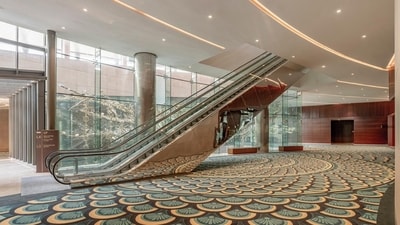 The site, owned by India Trade Promotion Organisation (ITPO), had been under redevelopment by state-owned construction company NBCC (India) Ltd since 2017. The site, owned by India Trade Promotion Organisation (ITPO), had been under redevelopment by state-owned construction company NBCC (India) Ltd since 2017.