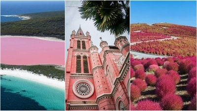 From rosy-hued landscapes to pink landmarks, there are places in the world that are a dream come true for those who adore everything Barbie. (Unsplash) From rosy-hued landscapes to pink landmarks, there are places in the world that are a dream come true for those who adore everything Barbie. (Unsplash)