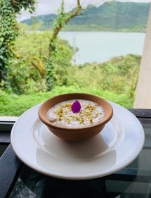 Amaranth Kheer is a wholesome and nutritious dessert perfect for festive occasions. (Chef Abhishek Kulshrestha) Amaranth Kheer is a wholesome and nutritious dessert perfect for festive occasions. (Chef Abhishek Kulshrestha)