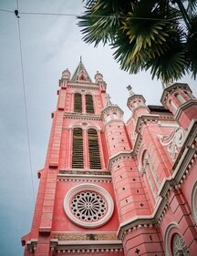 Tan Dinh Church in Ho Chi Minh City, Vietnam is a captivating pink landmark and the city's oldest Catholic church. (CreateTravel.tv on Unsplash) Tan Dinh Church in Ho Chi Minh City, Vietnam is a captivating pink landmark and the city's oldest Catholic church. (CreateTravel.tv on Unsplash)