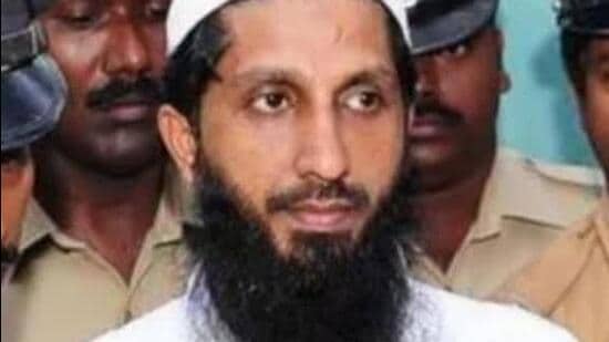 T Nazir, the former commander for Lashker-E-Taiba (LeT), was arrested in connection with the Bengaluru blasts in 2008. (HT Photo)