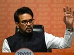 Minister for Information and Broadcasting Anurag Thakur Minister for Information and Broadcasting Anurag Thakur