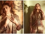 Huma Qureshi, who is basking on the success of her recent release Tarla, once again took to her Instagram handle to share photos of herself in a chic pantsuit.&nbsp;