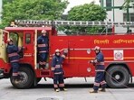 DFS officers said that the department through Delhi government issued a notification in 2018-19 for recruiting 800 fire operators in the fire department. (Photos: Gokul VS/HT) DFS officers said that the department through Delhi government issued a notification in 2018-19 for recruiting 800 fire operators in the fire department. (Photos: Gokul VS/HT)