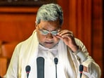 Karnataka chief minister Siddaramaiah presents the first state Budget of his government in Assembly, in Bengaluru on Friday. (PTI)