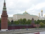 Komsomolsky Avenue: A view of the Kremlin in Moscow, Russia. Komsomolsky Avenue: A view of the Kremlin in Moscow, Russia.