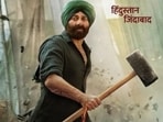 Sunny Deol in Gadar 2 poster (left), and Akshay Kumar in OMG 2. Sunny Deol in Gadar 2 poster (left), and Akshay Kumar in OMG 2.
