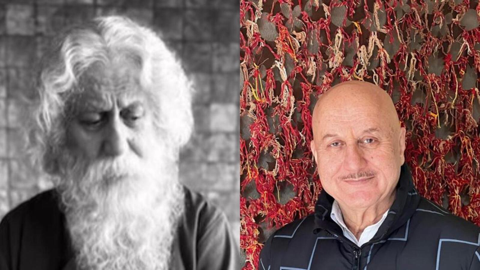 Anupam Kher on negative reaction to his Rabindranath Tagore look: Don't have time to waste on random people who want to get noticed by criticising somebody | Bollywood - Vimarsana News