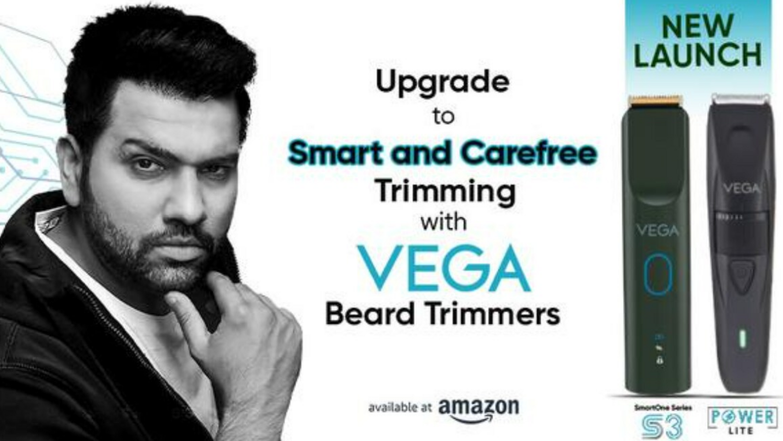 Vega Unleashes New Beard Trimmers: SmartOne S3 & Power Lite in the Succession Line - Vimarsana News
