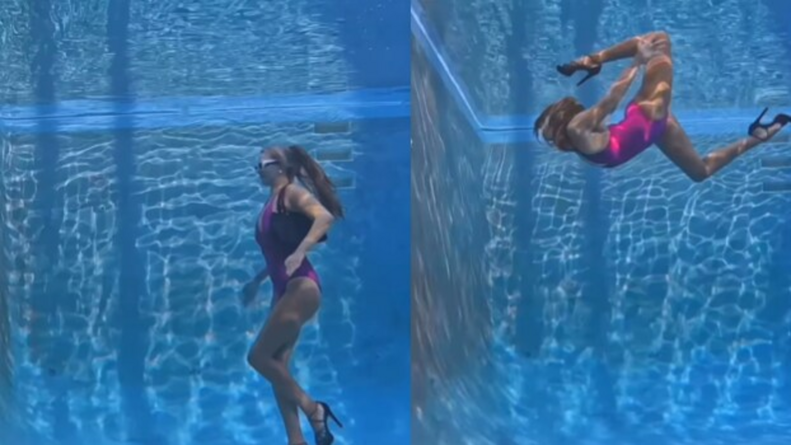 Woman's underwater dance to Barbie's song shocks people | Trending - Vimarsana News
