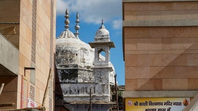 A Varanasi court on Friday ordered a scientific survey of the Gyanvapi mosque located next to the Kashi Vishwanath temple. (PTI File) A Varanasi court on Friday ordered a scientific survey of the Gyanvapi mosque located next to the Kashi Vishwanath temple. (PTI File)