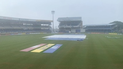 The first session in Day 5 got washed out due to rain. (BCCI Twitter) The first session in Day 5 got washed out due to rain. (BCCI Twitter)