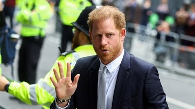 Britain's Prince Harry, Duke of Sussex, is seen. (Reuters)