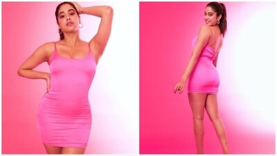 Janhvi Kapoor has been following the Barbiecore trend for a very long time now. She loves hues of pink and her Instagram handle is flooded with photos of herself in pink outfits. (Instagram/@janhvikapoor) Janhvi Kapoor has been following the Barbiecore trend for a very long time now. She loves hues of pink and her Instagram handle is flooded with photos of herself in pink outfits. (Instagram/@janhvikapoor)