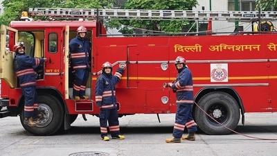 DFS officers said that the department through Delhi government issued a notification in 2018-19 for recruiting 800 fire operators in the fire department. (Photos: Gokul VS/HT) (Gokul VS/HT) DFS officers said that the department through Delhi government issued a notification in 2018-19 for recruiting 800 fire operators in the fire department. (Photos: Gokul VS/HT) (Gokul VS/HT)