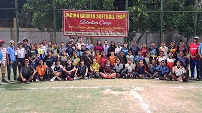 India's wild card admission was approved by Softball Asia's executive committee in February this year India's wild card admission was approved by Softball Asia's executive committee in February this year