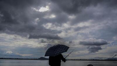 Intermittent moderate to intense rainfall continued across the Kashmir Valley. (AP)