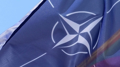 NATO flag (AFP)