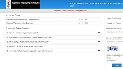 RBI Grade B phase II exam admit card 2023 released at opportunities.rbi.org.in RBI Grade B phase II exam admit card 2023 released at opportunities.rbi.org.in