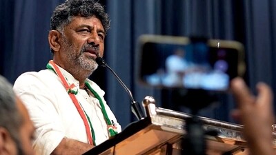 Karnataka Congress president DK Shivakumar.