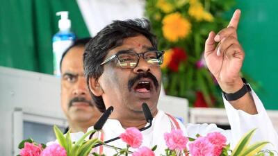 Soren wrote to President expressing his anguish over the “unspeakable torture” of women in Manipur. (ANI photo) Soren wrote to President expressing his anguish over the “unspeakable torture” of women in Manipur. (ANI photo)
