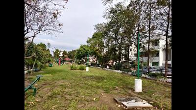 To date, the work was being done by the civic body. Maintenance of neighbourhood parks is with residents’ welfare associations (RWAs). (HT Photo) To date, the work was being done by the civic body. Maintenance of neighbourhood parks is with residents’ welfare associations (RWAs). (HT Photo)