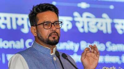 Union minister Anurag Thakur. (PTI) Union minister Anurag Thakur. (PTI)