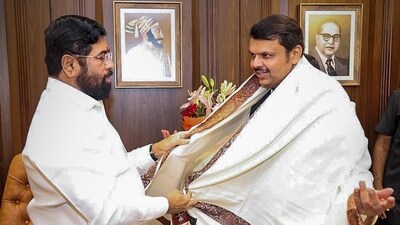 Maharashtra Chief Minister Eknath Shinde and Deputy Chief Minister Devendra Fadnavis. (PTI) Maharashtra Chief Minister Eknath Shinde and Deputy Chief Minister Devendra Fadnavis. (PTI)
