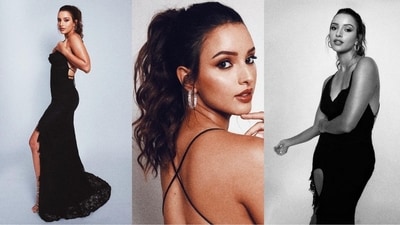 Tripti Dimri, who was last seen in the film 'Qala', is also a true fashionista at heart. The actress is quite active on social media and shares snippets of her fashionable looks on a daily basis. In her latest photoshoot, Tripti sizzles in a stunning black maxi dress oozing glamour and style. (Instagram/@tripti_dimri) Tripti Dimri, who was last seen in the film 'Qala', is also a true fashionista at heart. The actress is quite active on social media and shares snippets of her fashionable looks on a daily basis. In her latest photoshoot, Tripti sizzles in a stunning black maxi dress oozing glamour and style. (Instagram/@tripti_dimri)