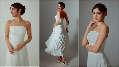 When it comes to fashion and style, Khushi Kapoor, just like her gorgeous sister Janhvi Kapoor, is an absolute stunner. Whether it's a traditional saree or a red carpet-worthy gown, Khushi can pull off any look with perfection. Her recent photoshoot in a stunning white ensemble is no exception. (Instagram/@tanghavri) When it comes to fashion and style, Khushi Kapoor, just like her gorgeous sister Janhvi Kapoor, is an absolute stunner. Whether it's a traditional saree or a red carpet-worthy gown, Khushi can pull off any look with perfection. Her recent photoshoot in a stunning white ensemble is no exception. (Instagram/@tanghavri)