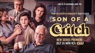 Heartfelt comedy series, Son of a Critch, explores an 11-year-old's mature perspective, using humor to connect with his limited world. Heartfelt comedy series, Son of a Critch, explores an 11-year-old's mature perspective, using humor to connect with his limited world.