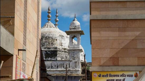 A Varanasi court on Friday ordered a scientific survey of the Gyanvapi mosque located next to the Kashi Vishwanath temple. (PTI File)