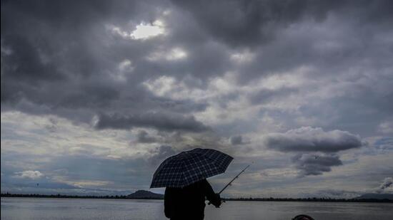 Intermittent moderate to intense rainfall continued across the Kashmir Valley. (AP)