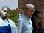Chef Tafari Campbell, Barack and Michelle Obama Chef Tafari Campbell, Barack and Michelle Obama