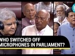WHO SWITCHED OFF MICROPHONES IN PARLIAMENT?