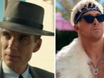 Cillian Murphy and Ryan Gosling play J. Robert Oppenheimer and Ken in Oppenheimer and Barbie respectively. Cillian Murphy and Ryan Gosling play J. Robert Oppenheimer and Ken in Oppenheimer and Barbie respectively.
