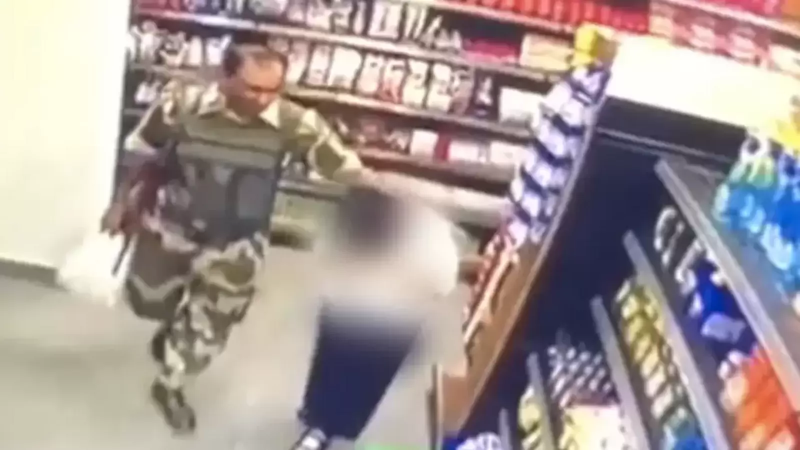 BSF jawan seen molesting woman in Manipur grocery store, suspended - Vimarsana News