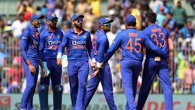 India's Hardik Pandya, Virat Kohli, Rohit Sharma and others during a match (ANI) India's Hardik Pandya, Virat Kohli, Rohit Sharma and others during a match (ANI)