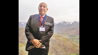 Brig Khushal Thakur (HT Photo)