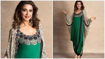 Sonali Bendre enjoys a huge fan following across age groups. Her poise and elegance add more charm to her acting and performances. She often treats her fans with photos of herself in stylish designer fits. Her latest Instagram post features several images of herself in an embroidered dress. (Instagram/@sonalibendre) Sonali Bendre enjoys a huge fan following across age groups. Her poise and elegance add more charm to her acting and performances. She often treats her fans with photos of herself in stylish designer fits. Her latest Instagram post features several images of herself in an embroidered dress. (Instagram/@sonalibendre)