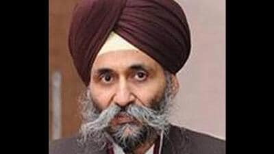 Former officiating director of the institute and well-known paediatrician Surjit Singh. (HT File) Former officiating director of the institute and well-known paediatrician Surjit Singh. (HT File)