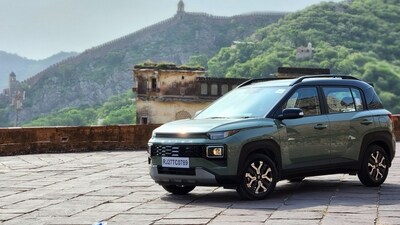 Hyundai Exter is the tallest and has the longest wheelbase in its segment.(HT Auto/Sabyasachi Dasgupta) Hyundai Exter is the tallest and has the longest wheelbase in its segment.(HT Auto/Sabyasachi Dasgupta)